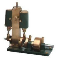 Pótalkatrész Krick gőzgéphez Alex/Victor - csak hajtás (gőzgép dugattyúkkal és forgattyútengellyel).