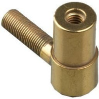 Pótalkatrész Krick Alex gőzgépekhez: fúvóka könyökkel.