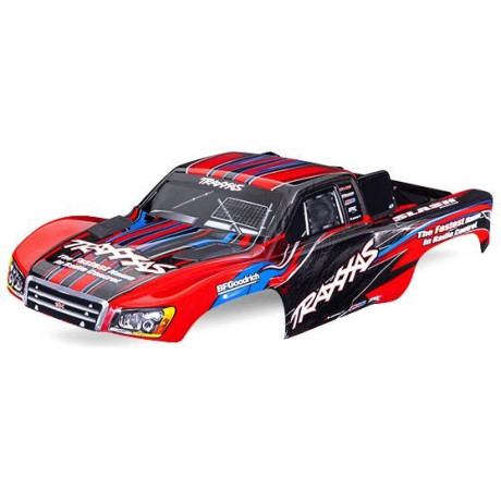 Traxxas karosérie Slash 2WD červená (bezsponková)