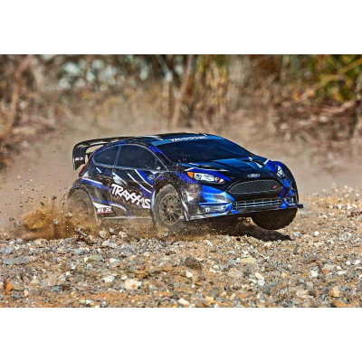 Traxxas Ford Fiesta 1:10 2BL 4WD RTR modrá