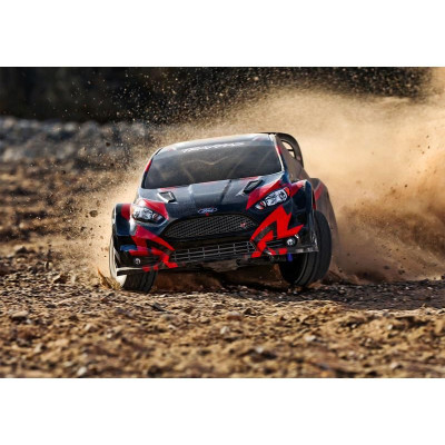 Traxxas Ford Fiesta 1:10 2BL 4WD RTR modrá