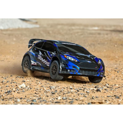 Traxxas Ford Fiesta 1:10 2BL 4WD RTR modrá