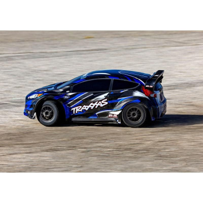 Traxxas Ford Fiesta 1:10 2BL 4WD RTR modrá