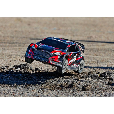Traxxas Ford Fiesta 1:10 2BL 4WD RTR modrá