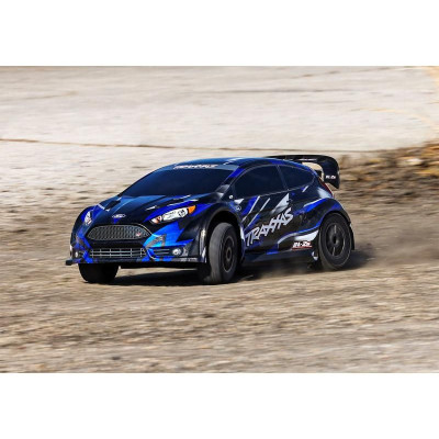 Traxxas Ford Fiesta 1:10 2BL 4WD RTR modrá