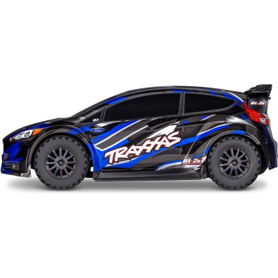 Traxxas Ford Fiesta 1:10 2BL 4WD RTR modrá