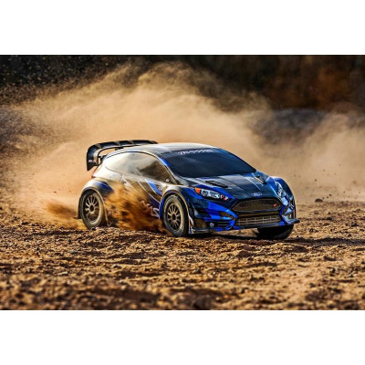 Traxxas Ford Fiesta 1:10 2BL 4WD RTR červená