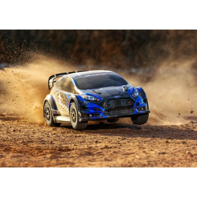 Traxxas Ford Fiesta 1:10 2BL 4WD RTR červená