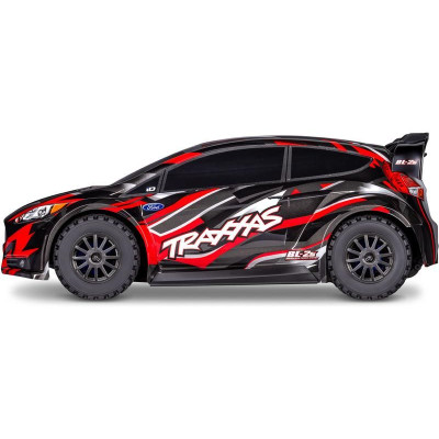 Traxxas Ford Fiesta 1:10 2BL 4WD RTR červená