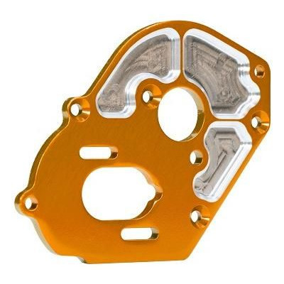 Traxxas deska motoru 4mm hliníková oranžově eloxovaná