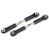 Traxxas 73 mm-es állítható összekötő rúd (lyukak között), összeszerelve, végsapkákkal és golyóscsapokkal. Pár (bal és jobb).