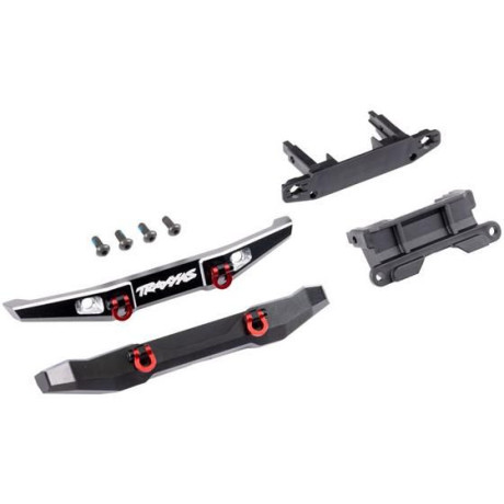 Traxxas nárazník hliníkový černě eloxovaný s D-očky (pro TRX-4M Ford Bronco)