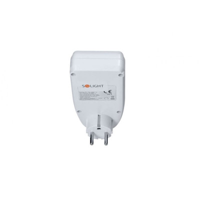 Solight digitální měřič spotřeby el. energie, velký displej