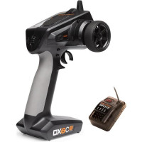 Megfizethető Spektrum kormányos RC készlet, 6 csatornás DX6C adó DSMR modulációval, telemetriával és Spektrum Smart technológia támogatással. Memória 20 modellhez, nagy grafikus LCD kijelző, intuitív vezérlés. Tartalmazza a 3 csatornás SR315 vevőt.