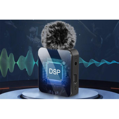 2.4GHz Type-C Wireless Lavalier Microphone (With Battery)