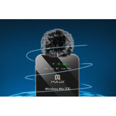 2in1 2.4GHz Type-C Wireless Lavalier Microphone (With Battery)