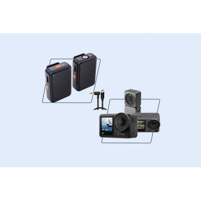DJI Osmo Action 3/4 2.4G Wireless Microphone (With Battery)