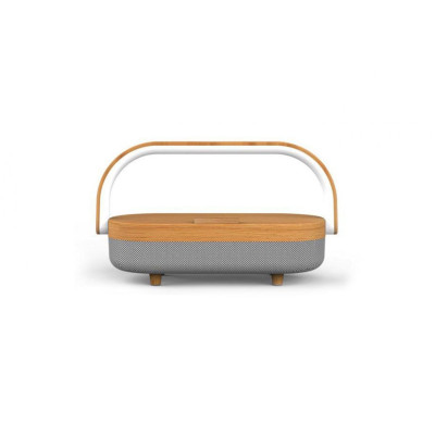 Multi-function Wireless Charger with Speak and Light (With Battery)