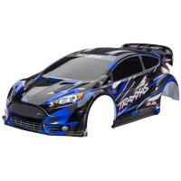 Traxxas Ford Fiesta ST Rally Brushless kék karosszéria - kész, festett, matricákkal ellátott.