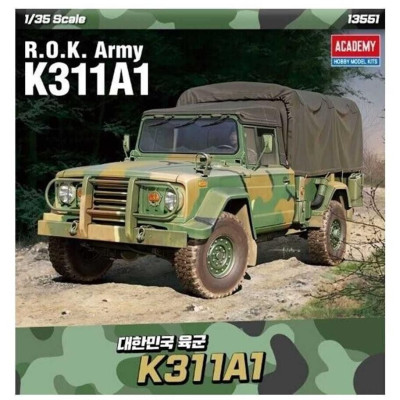 Model Kit military 13551 - R.O.K. Army K311A1 (1:35)