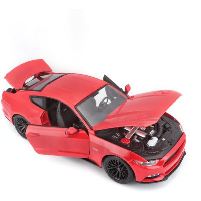 Maisto Ford Mustang GT 2015 1:18 červená