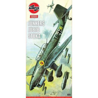 Classic Kit VINTAGE letadlo A18002V - Junkers Ju87B Stuka (1:24)