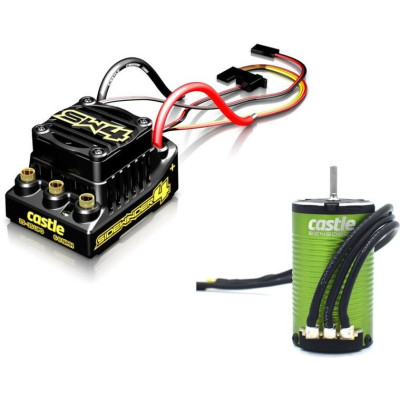 Castle motor 1412 3100ot/V senzored, reg. Sidewinder 4