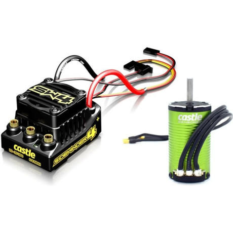 Castle motor 1412 2100ot/V 5mm senzored, reg. Sidewinder 4