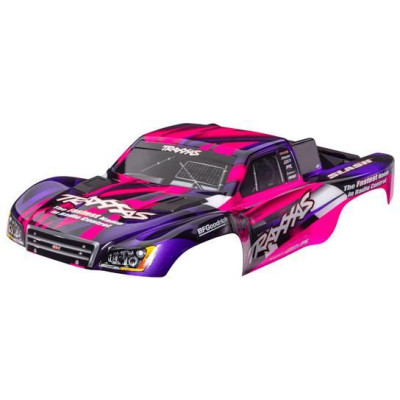 Traxxas karosérie Slash 2WD růžová (bezsponková)