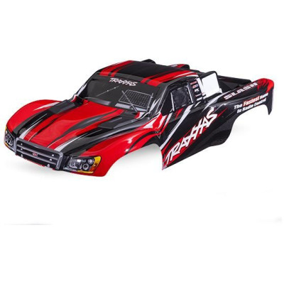 Traxxas karosérie Slash 4X4 červená (bezsponková)