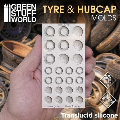 Silikón forma Pneumatiky a disky kolies