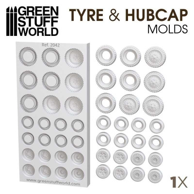 Silikón forma Pneumatiky a disky kolies