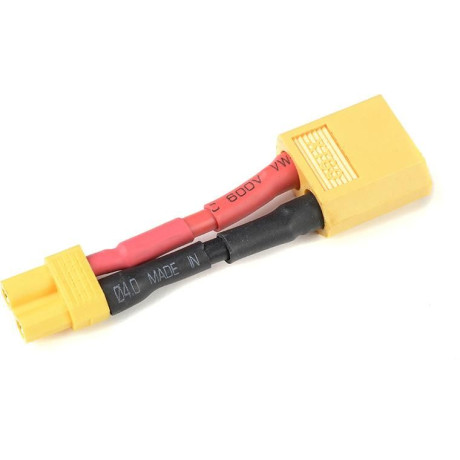 Konverzní kabel XT-30 samice - XT-60 samec 14AWG