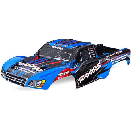 Traxxas karosérie Slash 2WD modrá (bezsponková)