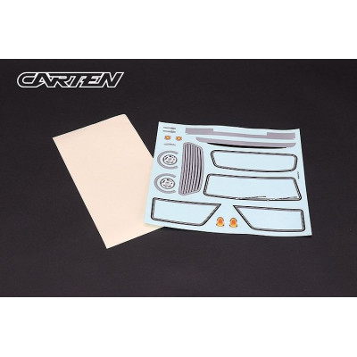 CARTEN MINI Pick up 1/10 M-Chassis lexanová karoserie