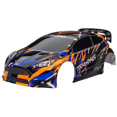 Traxxas karosérie Ford Fiesta ST Rally VXL oranžová