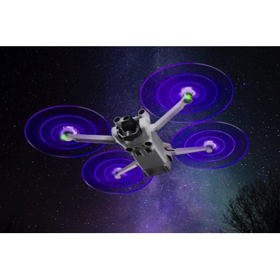 DJI Mini 4 Pro / Mini 3 Pro - LED Flash vrtule (2 pár) (vč Aku)