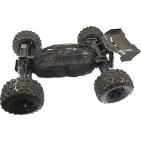 H-Speed porvédő az RC modellautóhoz Traxxas Sledge. Egyszerűen helyezze a fedelet a tépőzárral az alvázra, hogy megvédje a belső teret a szennyeződésektől. Tartsa modelljét kiváló állapotban, bárhol is autózik. Tökéletes védelem a tartós vezetési élményért.