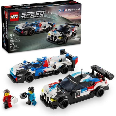 LEGO Speed Champions - Závodní auta BMW M4 GT3 a BMW M Hybrid V8