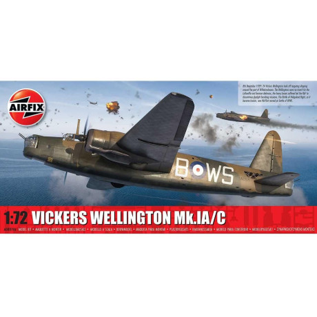 Classic Kit letadlo A08019A - Vickers Wellington Mk.IA/C (1:72)