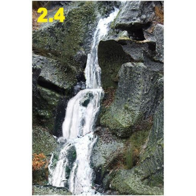 Scenické vlákna na vytvoření tekoucí vody