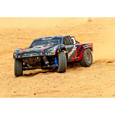 Traxxas Slash 1:10 BL-2S  4WD RTR červený