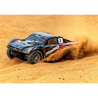 Traxxas Slash 1:10 BL-2S  4WD RTR červený