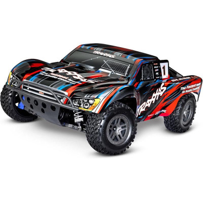 Traxxas Slash 1:10 BL-2S  4WD RTR červený