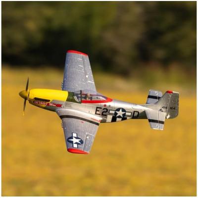 E-flite UMX P-51D Mustang “Detroit Miss” AS3X Safe Select BNF Basic