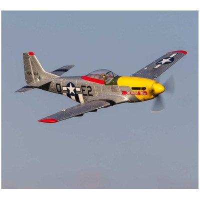 E-flite UMX P-51D Mustang “Detroit Miss” AS3X Safe Select BNF Basic