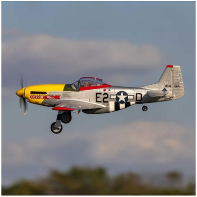 E-flite UMX P-51D Mustang “Detroit Miss” AS3X Safe Select BNF Basic