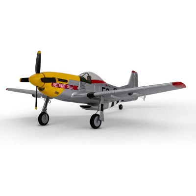 E-flite UMX P-51D Mustang “Detroit Miss” AS3X Safe Select BNF Basic