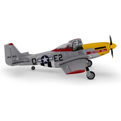 E-flite UMX P-51D Mustang “Detroit Miss” AS3X Safe Select BNF Basic