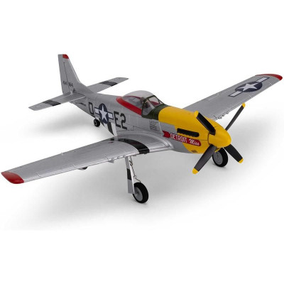 E-flite UMX P-51D Mustang “Detroit Miss” AS3X Safe Select BNF Basic